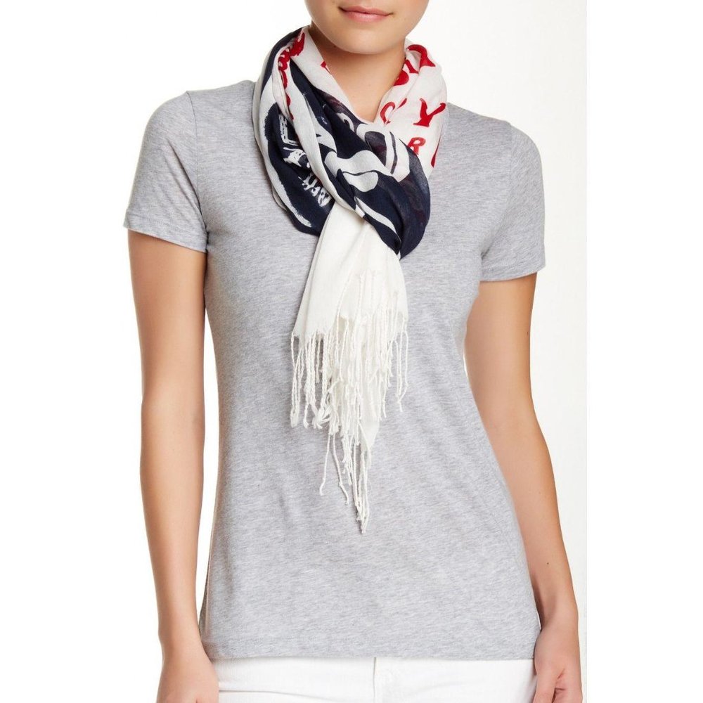 Sperry Scarf Boat Shoe Heritage Nautical Patriotic